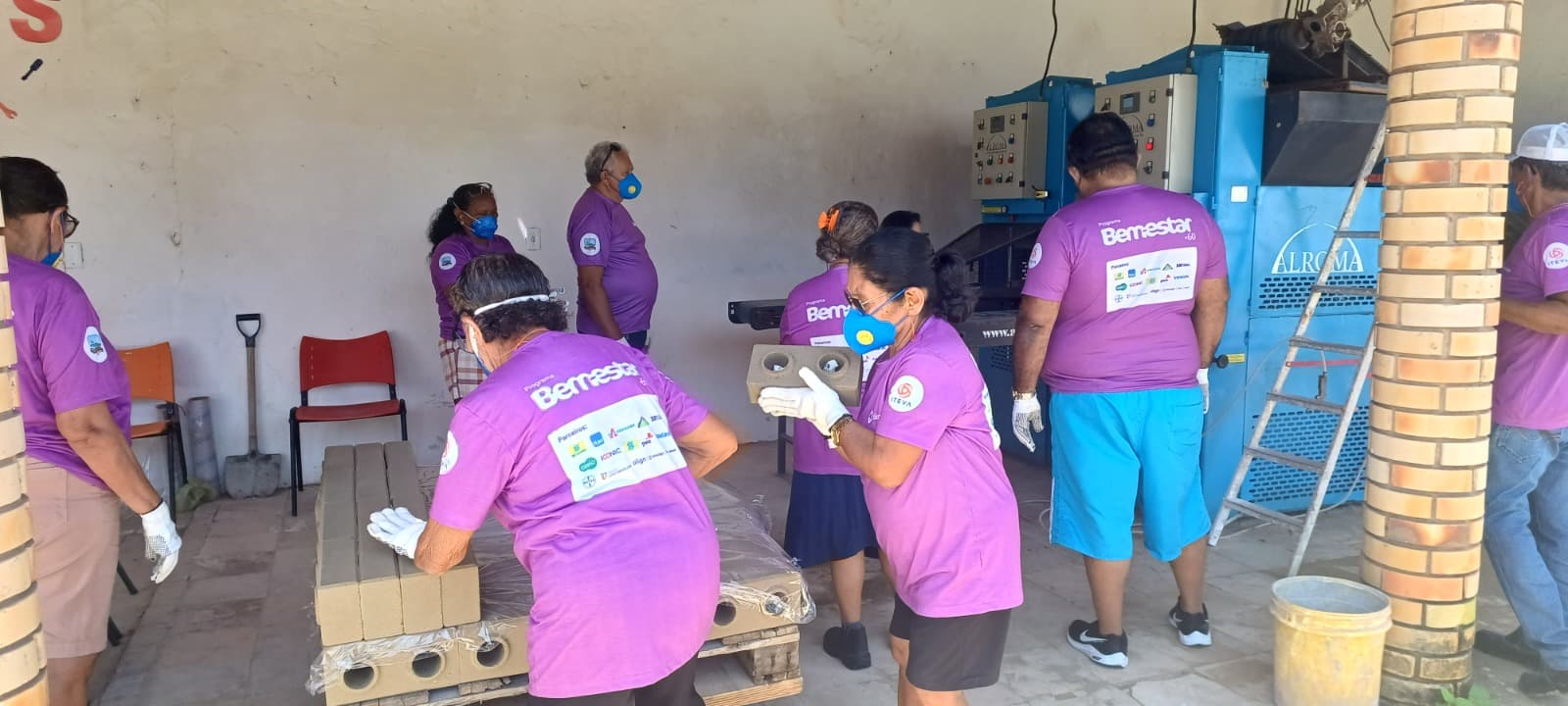 Projeto Construcom capacita idosos através da construção sustentável