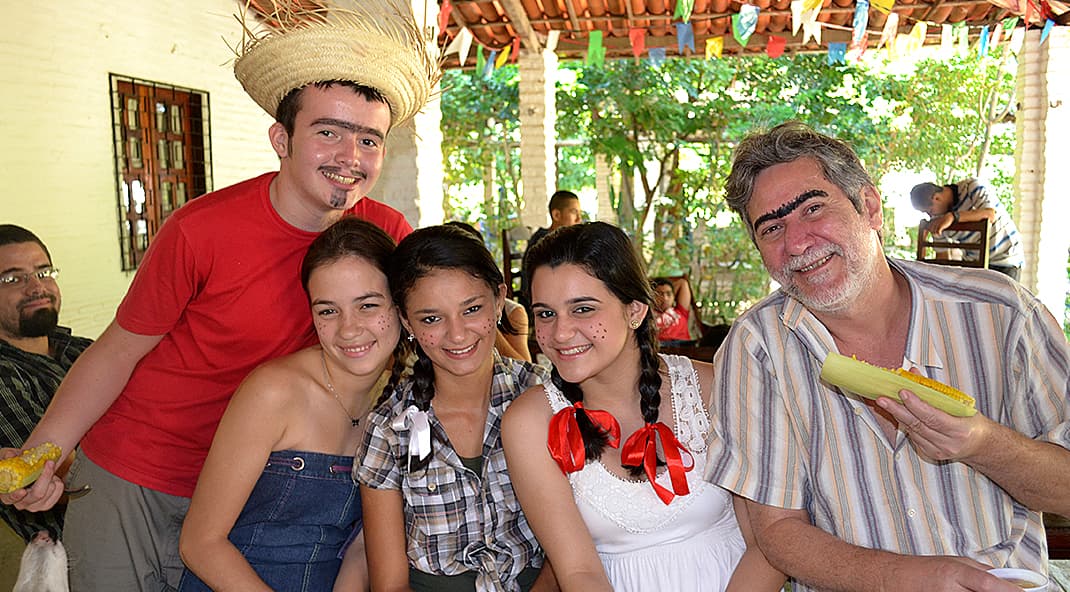 Muito entusiasmo no arraia do Iteva
