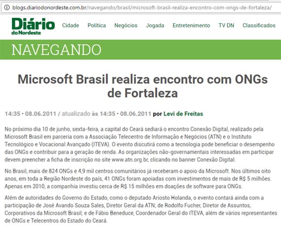 Diário do Nordeste divulga o evento Conexão Digital