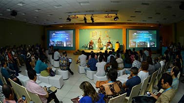Integrantes do Iteva participam do festival RIA