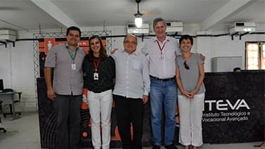 Secretário de Educação do Estado do Ceará visita Iteva