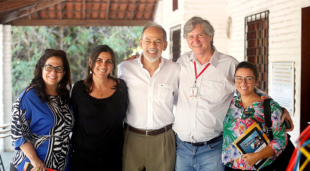 Secretário Inácio Arruda, SECITECE, visita Iteva